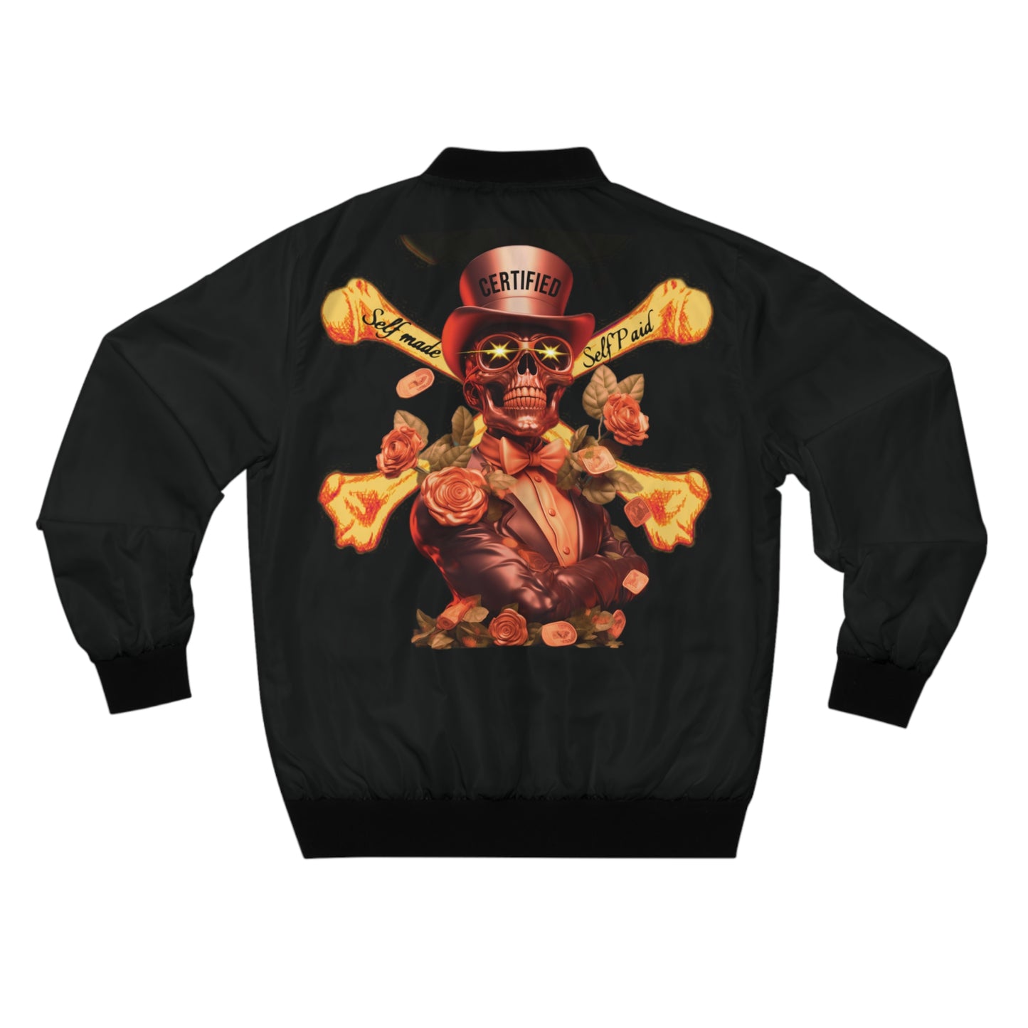 Self Made Self Paid Bomber Jacket