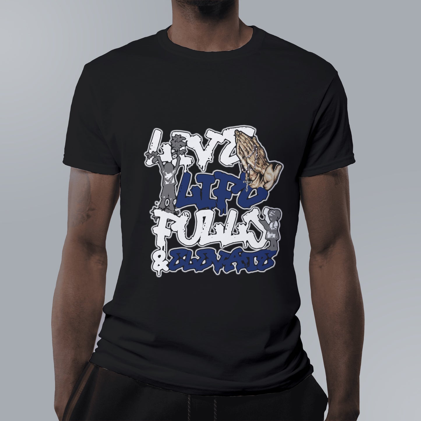 Live Life Fully & Elevate Tshirts