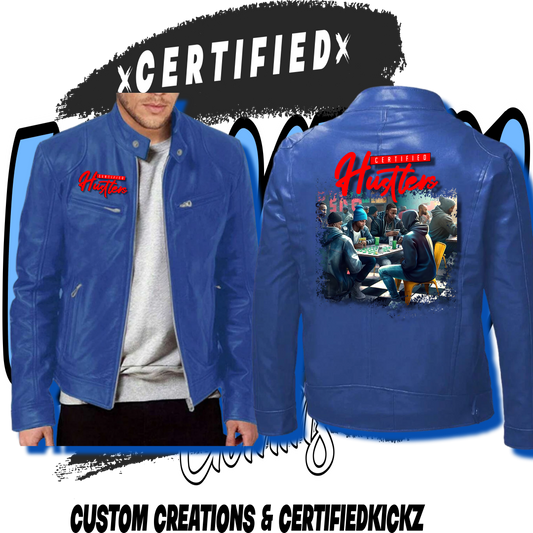 Certified Hustlers Leather Jacket