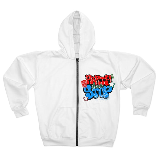 Party Dont Stop ZIpper Hoodie