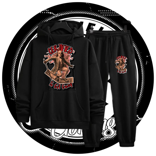 Certified To Get Guap Sweatsuits (BigPrinthoodie)