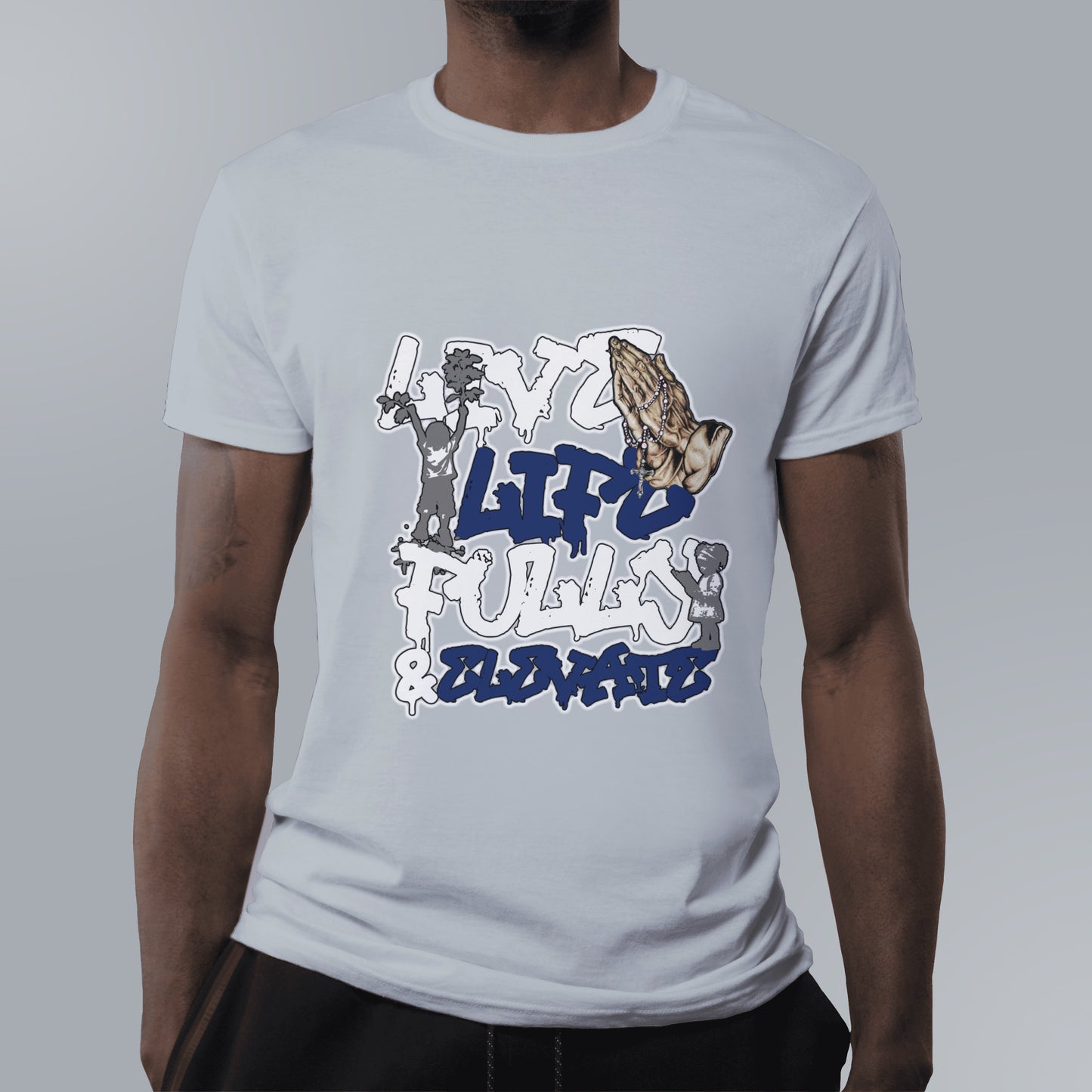 Live Life Fully & Elevate Tshirts