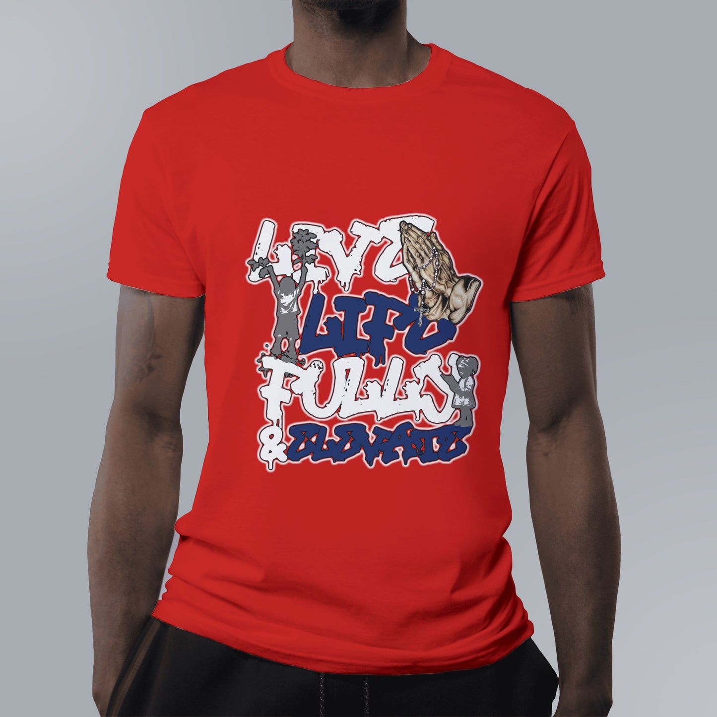 Live Life Fully & Elevate Tshirts