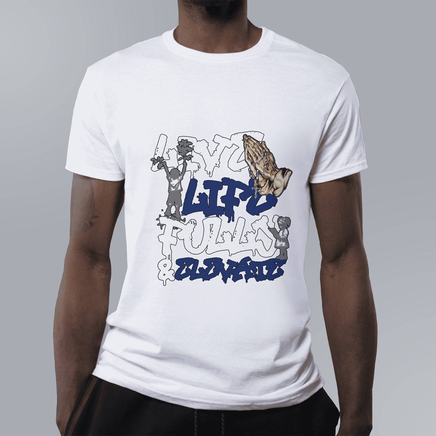 Live Life Fully & Elevate Tshirts